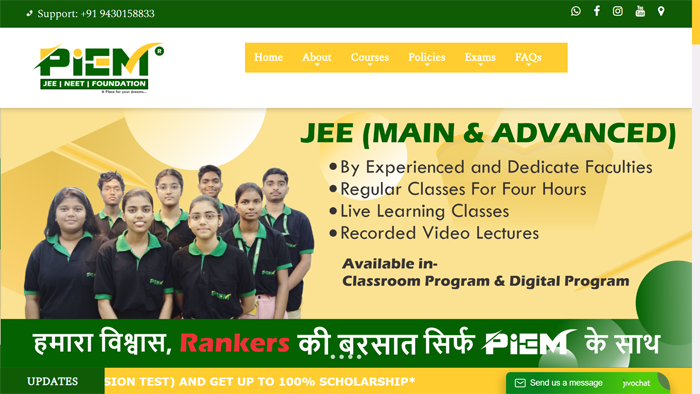 INSTITUTE WEBSITE