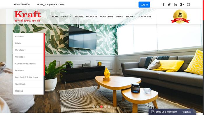 HOME & OFFICE FURNISHING WEBSITE